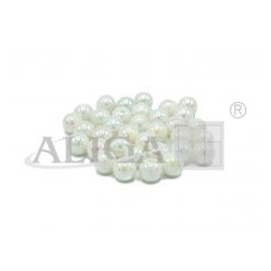 Koraliki  plastikowe opalizujące,perłowe 10mm /  op.80szt.  ALIGA PJ-0836